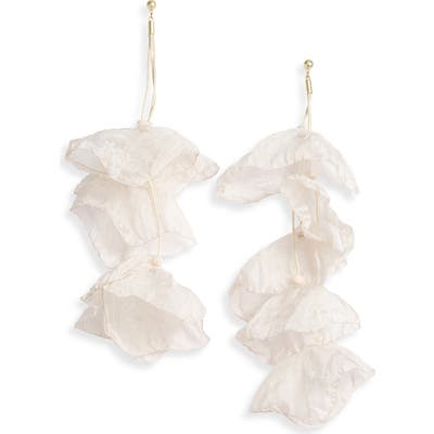 Stella + Ruby Chiffon Flower Earrings