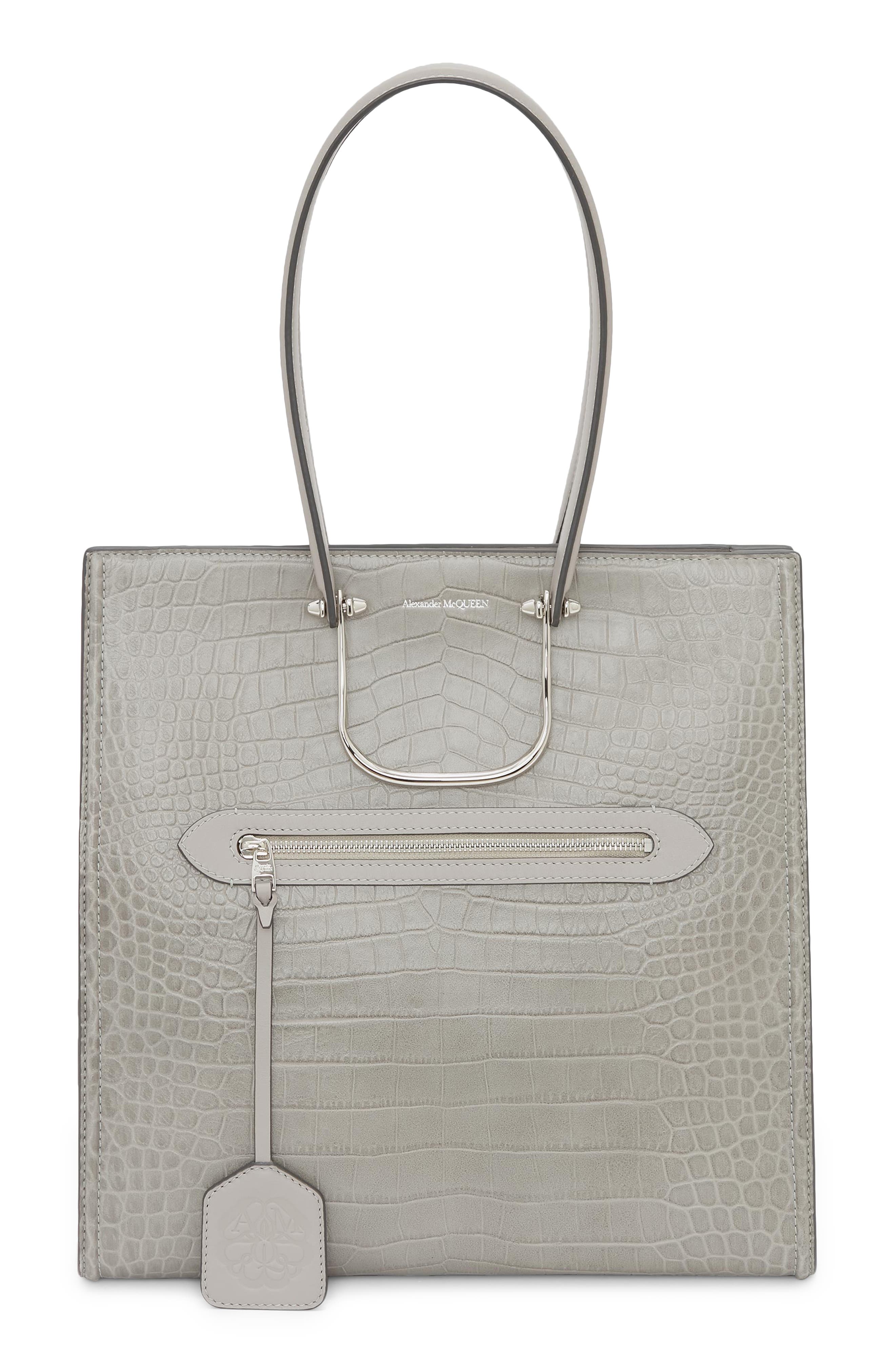 womens grey bag