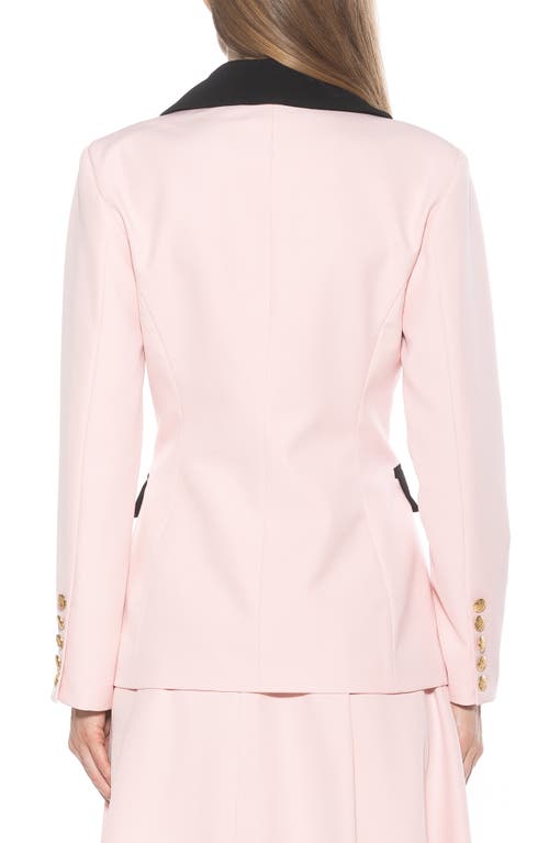 Alexia Admor Women's Farrah Double Breasted Blazer In Pink