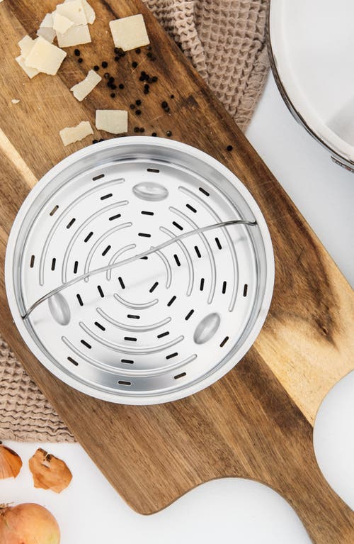 Fissler Vitavit Premium Pressure Cooker Set, With Steamer Insert And Tripod And Glass Lid In Stainless Steel