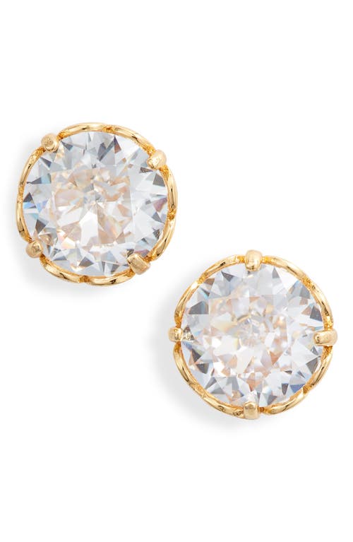 Kate Spade New York That Sparkle Round Stud Earrings In Gold