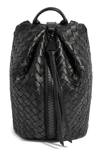 Aimee Kestenberg Tamitha Woven Mini Backpack In Black Woven