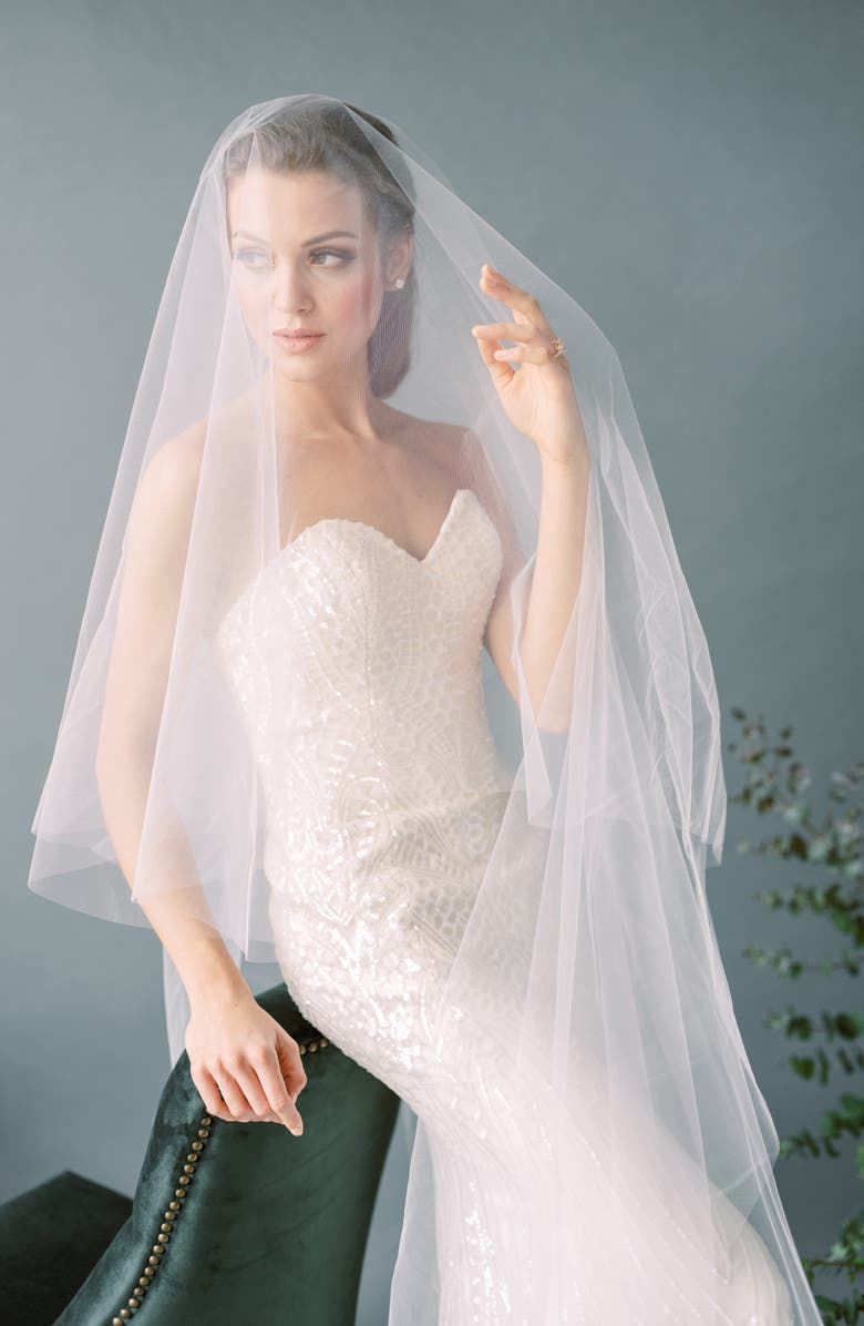 Ballerina Chapel Veil, Main, color, LIGHT IVORY