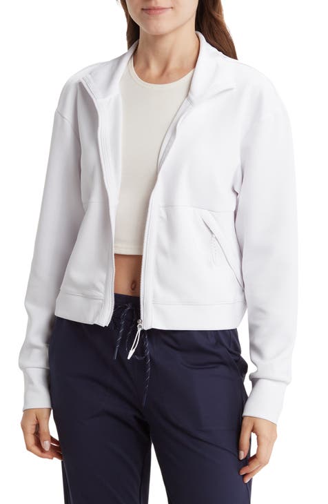 Apana, Jackets & Coats, Apana Activewear Grey Heathered Zip Up Jacket