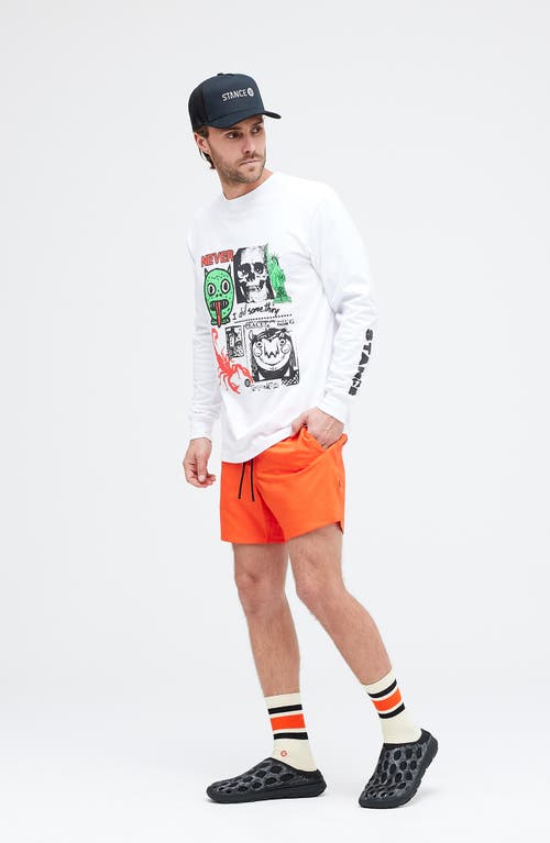 Stance Freshtek™ Complex Performance Shorts In Tomato