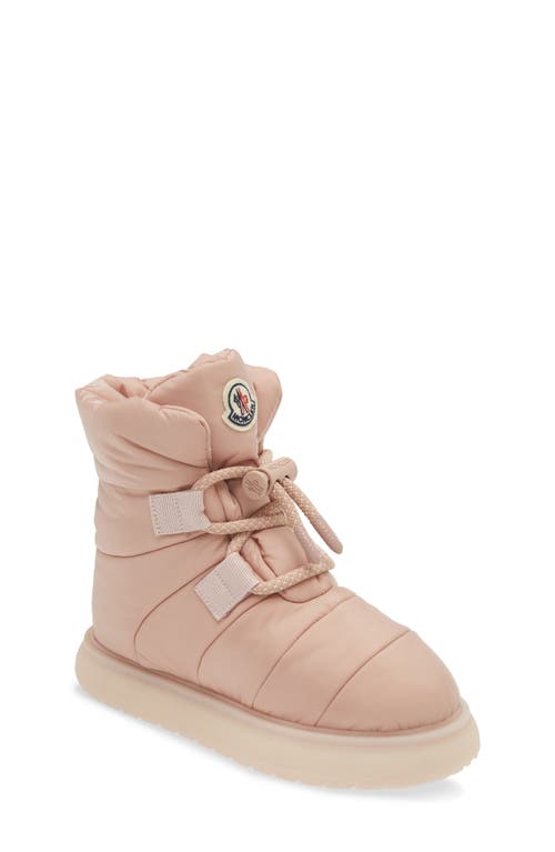 Shop Moncler Gaia Snow Boot In Misty Rose