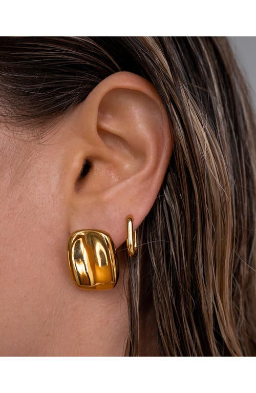 Shop Luv Aj The Melrose Drop Earrings In Gold