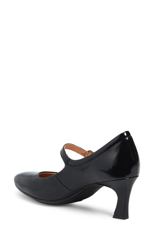 Shop Söfft Sienna Pointed Toe Mary Jane Pump In Black Patent