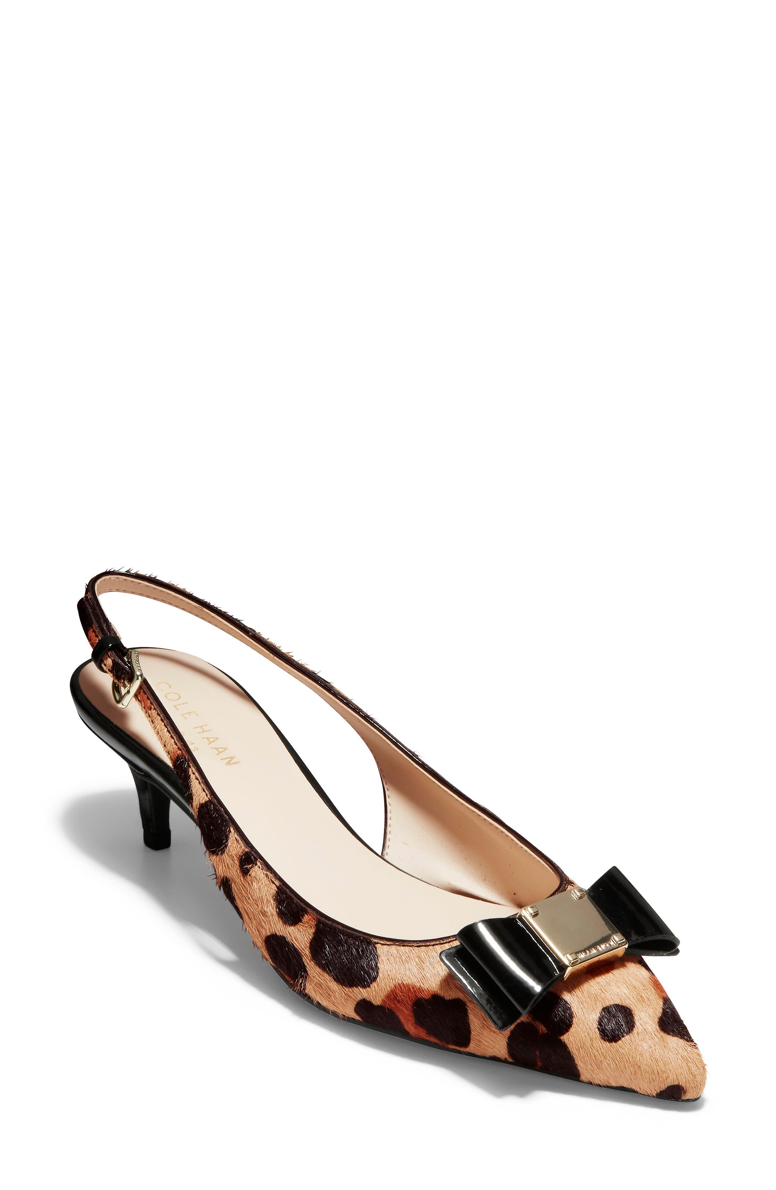 cole haan tali bow slingback