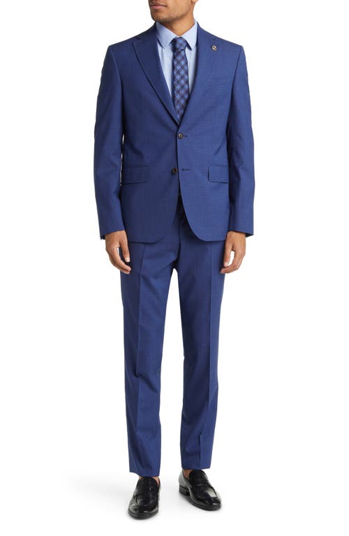 Ted Baker London Ralph Extra Slim Fit Wool Suit in Blue