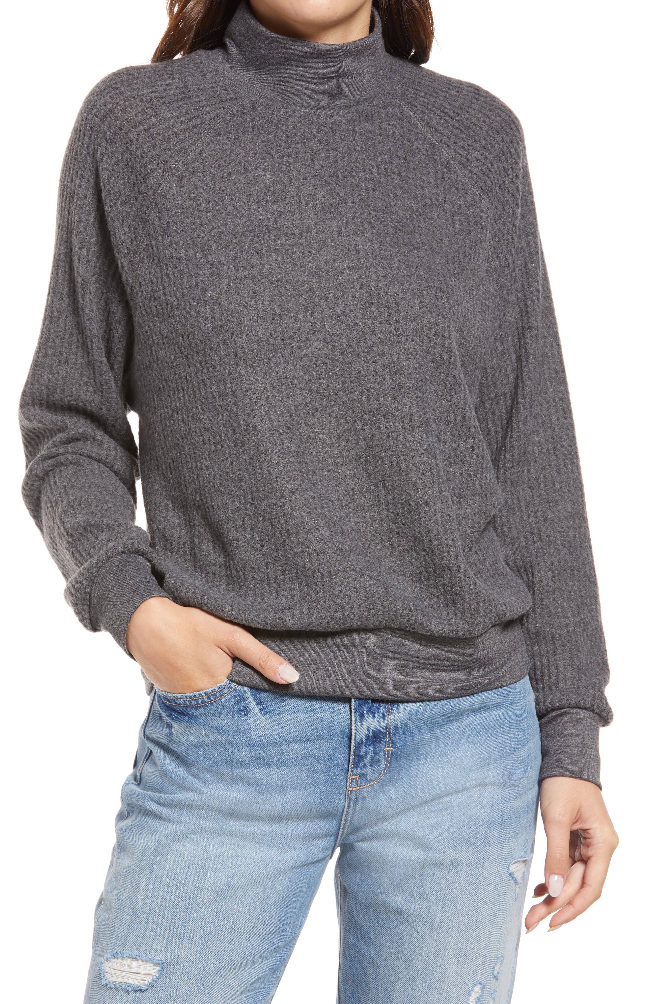 thermal mock neck