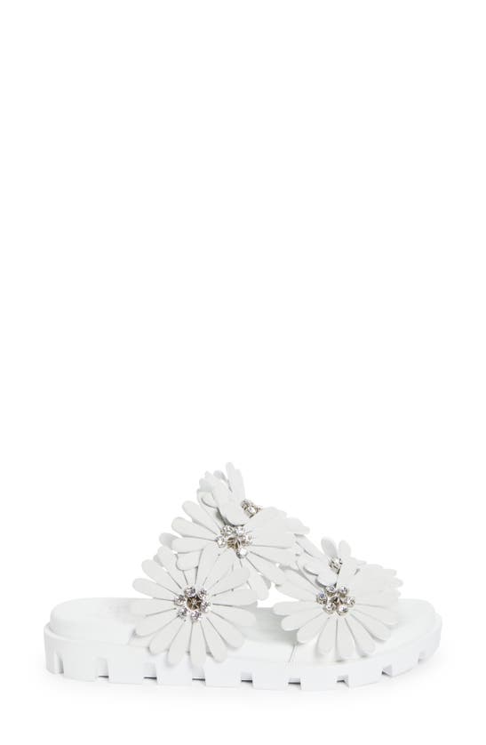 Shop Christian Louboutin Flora Cool Slide Sandal In Bianco