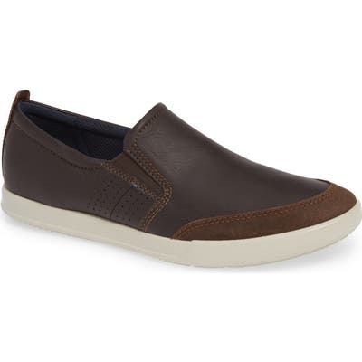 Ecco Collin 2.0 Slip-On Sneaker, Brown