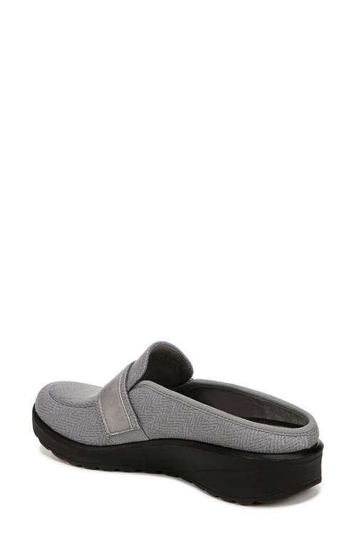 Bzees Galleria Washable Mules In Grey
