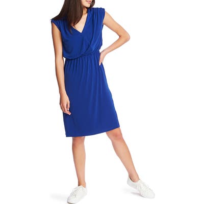 1.state V-Neck Sheath Dress, Blue