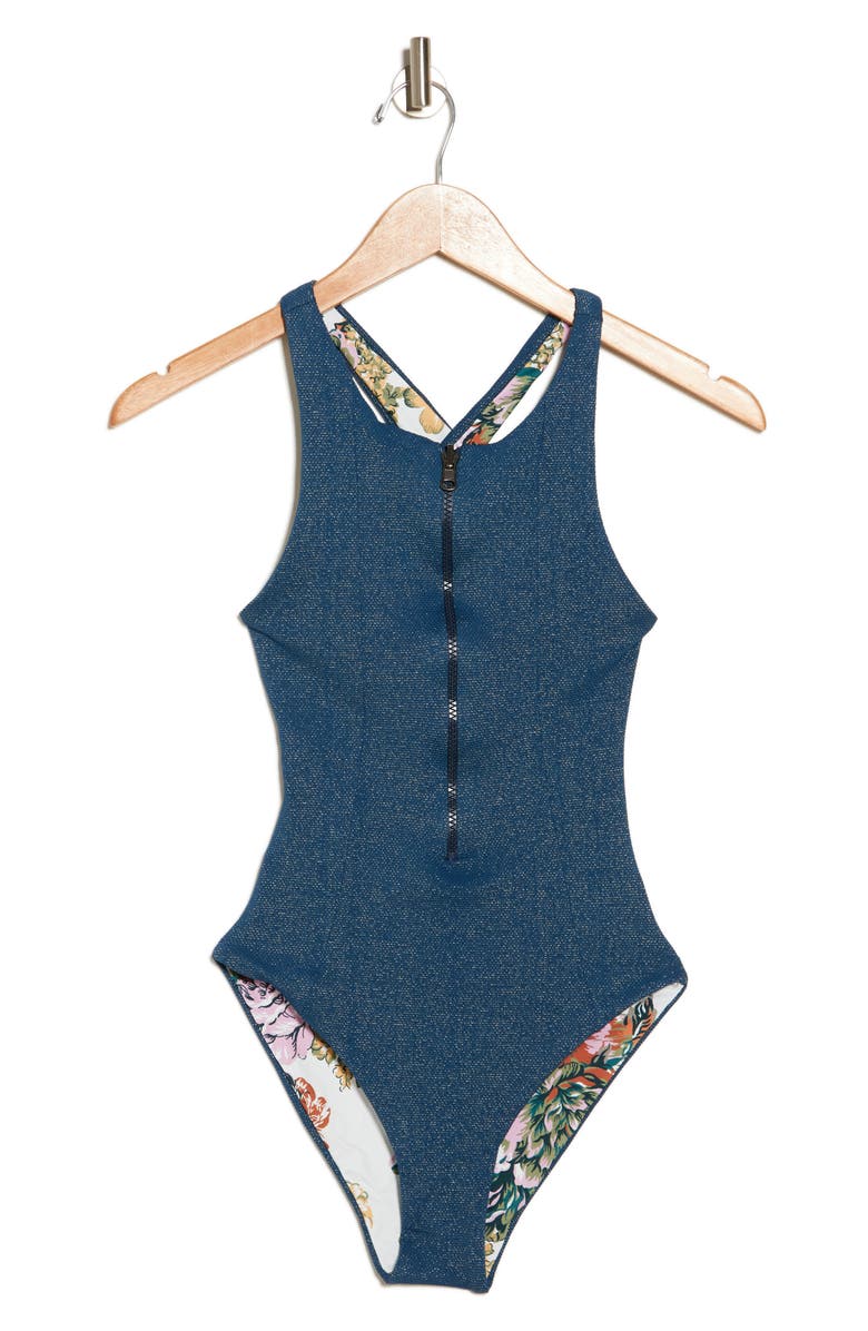 Maaji Women's Trikini One Piece Swimsuit - Reversible Without Soft Cups