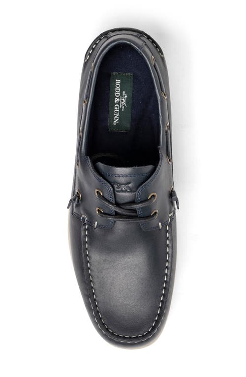 Shop Rodd & Gunn Gordons Bay Boat Shoe In Navy/navy