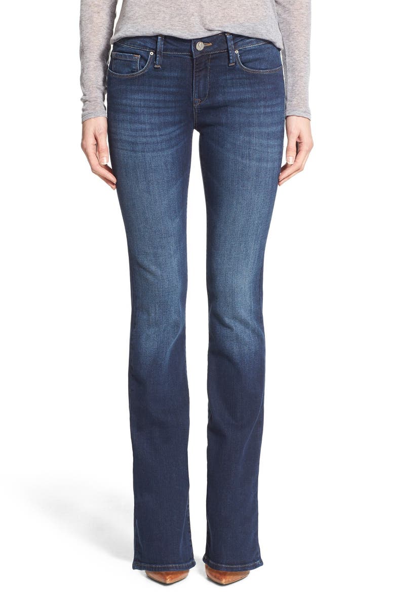 Mavi Jeans 'Ashley' Stretch Bootcut Jeans (Dark Tribeca) (Regular ...