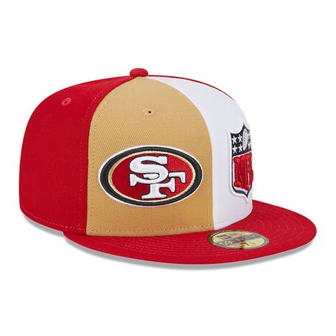 Men's New Era Scarlet San Francisco 49ers 2021 NFL Sideline Home 59FIFTY Fitted  Hat