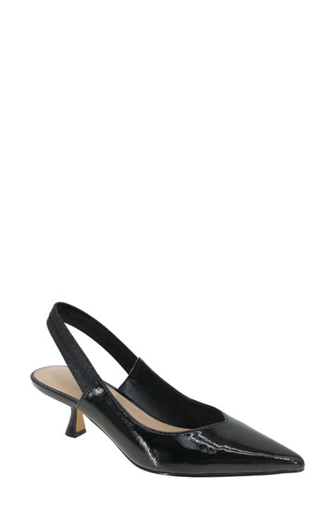 Women s Black Slingback Heels Nordstrom