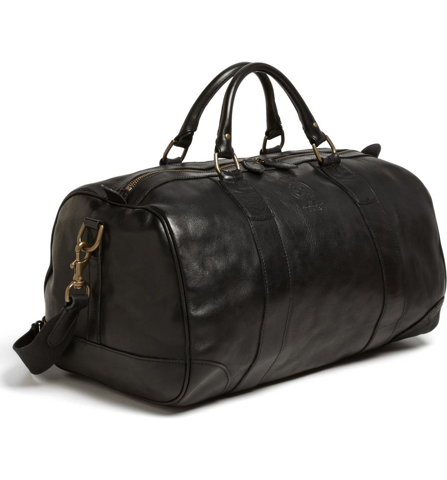 Polo Ralph Lauren Leather Gym Bag | Nordstrom