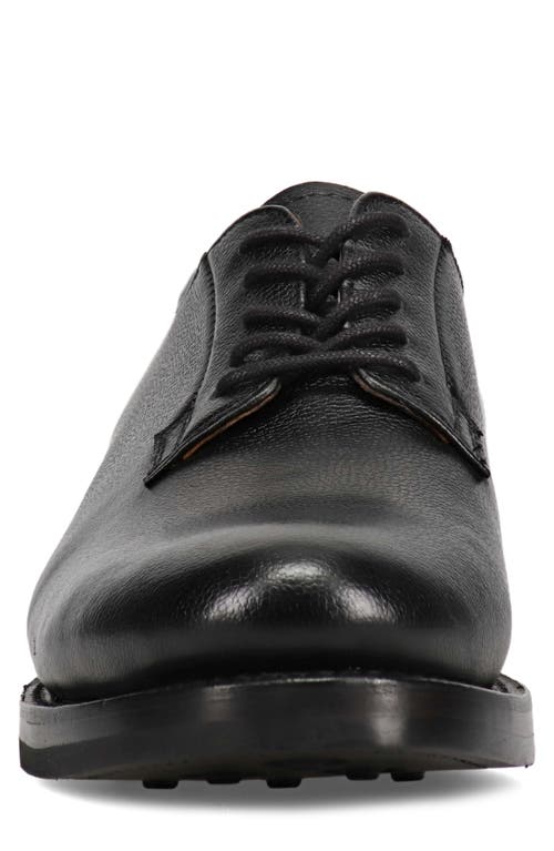 Frye Dylan Plain Toe Oxford In Black