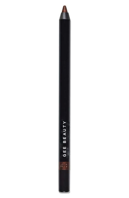 Gee Beauty Smooth Eye Define Pencil In Teddy Love
