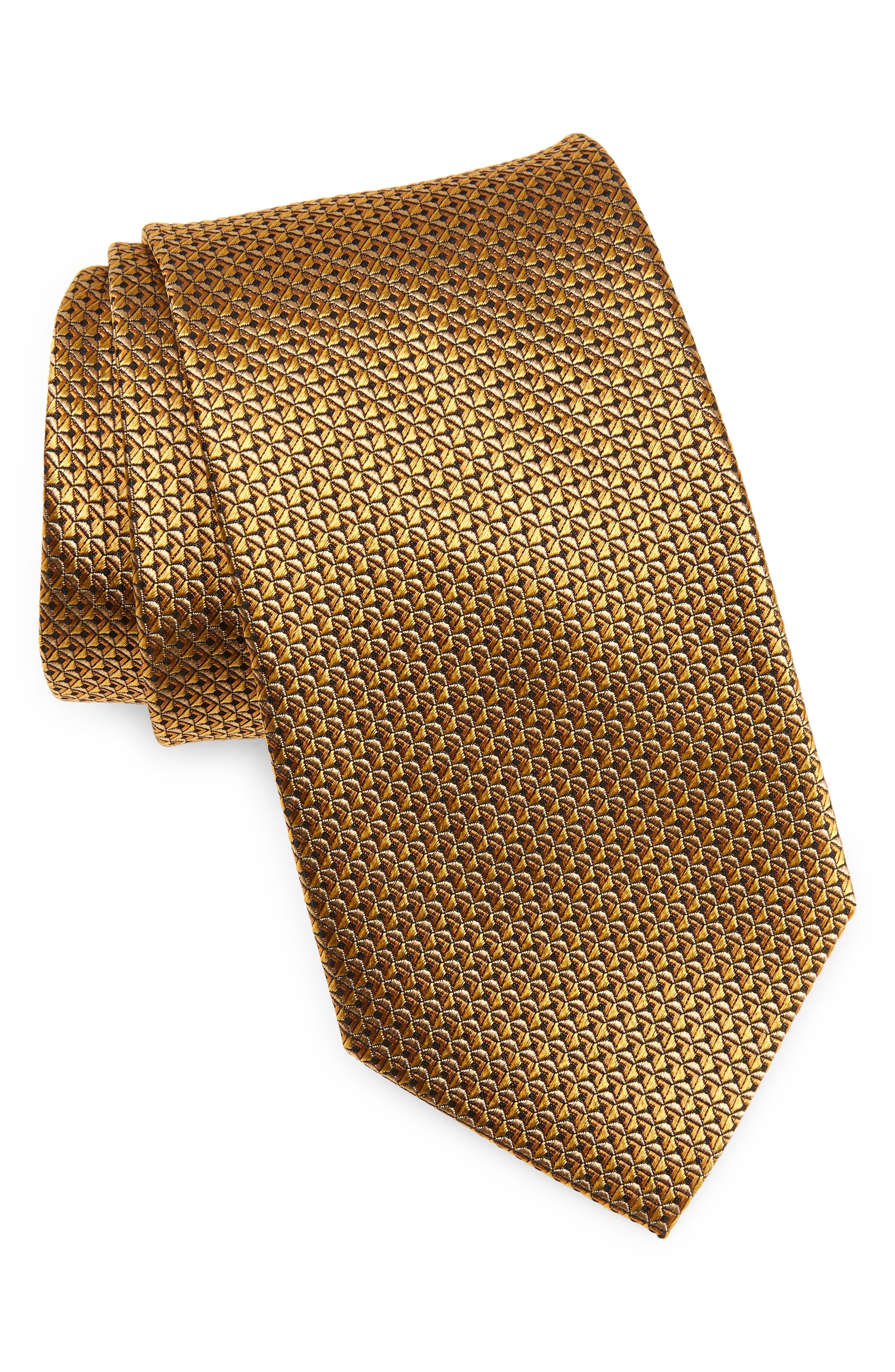 Ferragamo Silk Ties & Bow Ties in Yellow for Men Mens Accessories Ties 