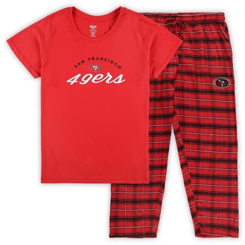 Concepts Sport /red Atlanta Braves Arctic T-shirt & Flannel Pants Sleep Set  At Nordstrom in Blue