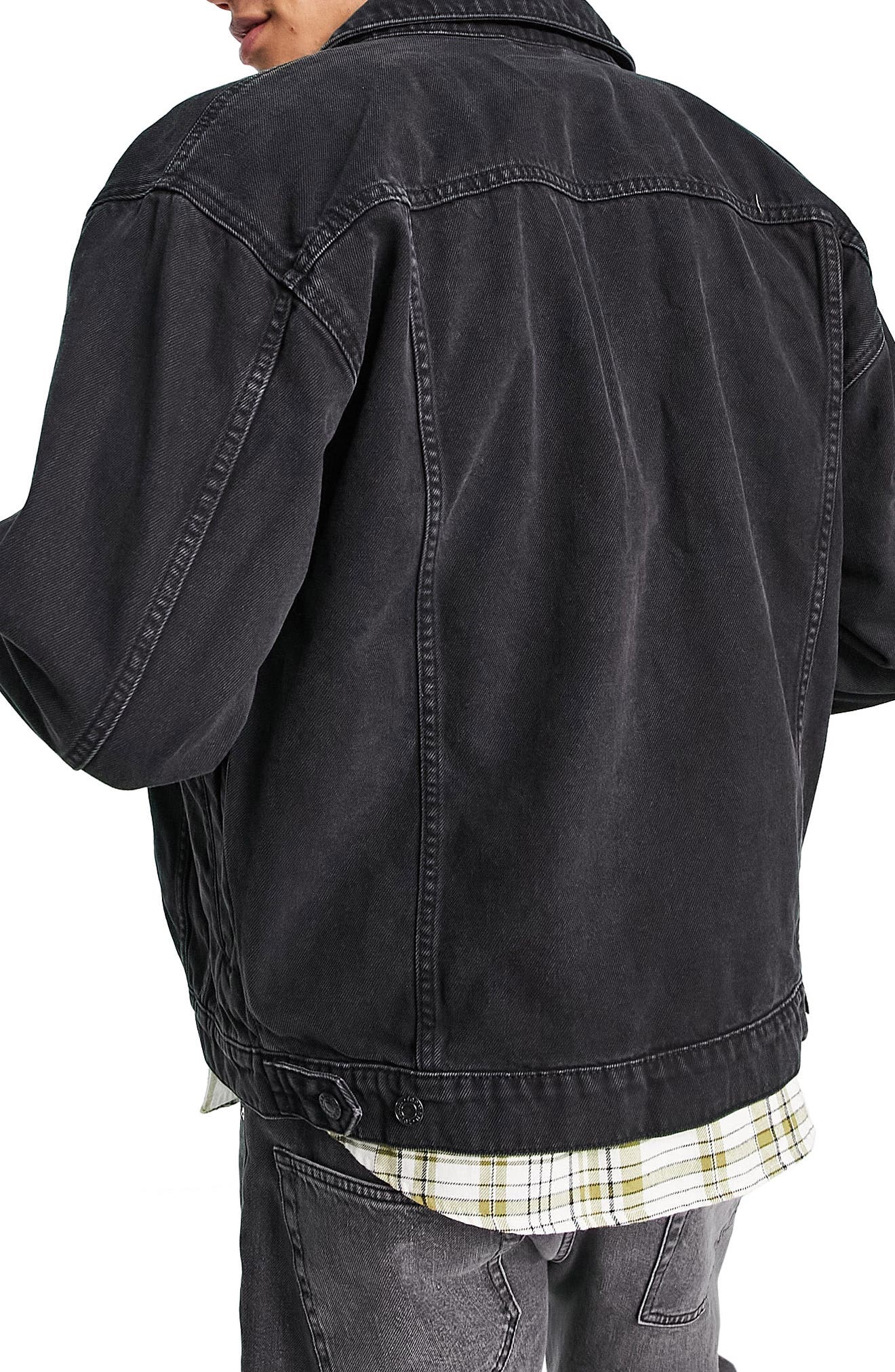 Topman Oversize Denim Jacket | Nordstrom