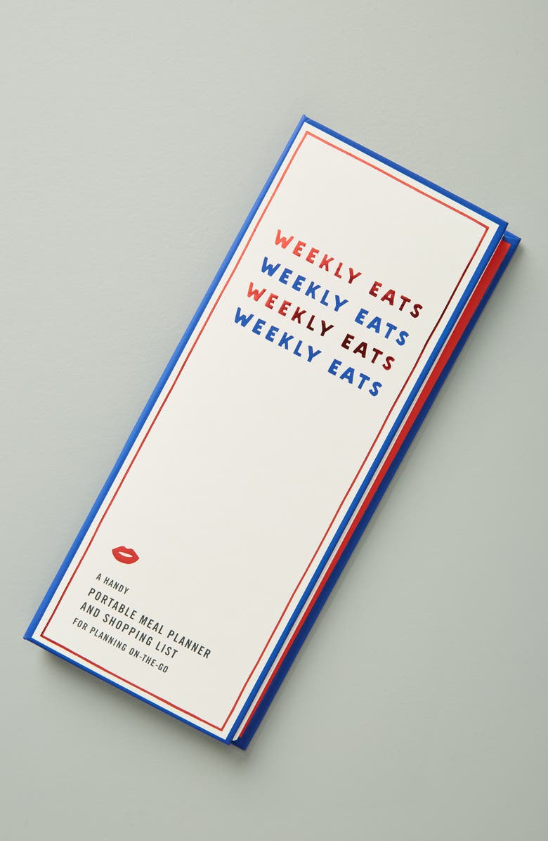 Anthropologie Bisou Weekly Eats Planner Nordstrom