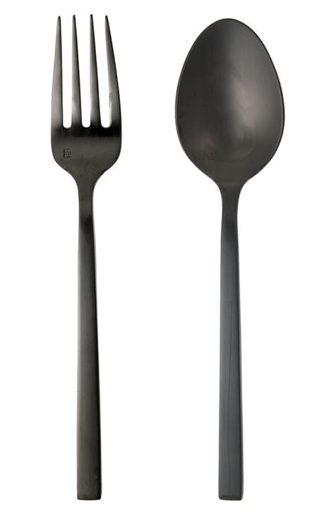 Arezzo Brushed 2-Piece Serving Set