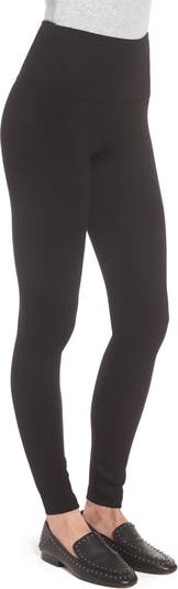 LYSSE Leggings XS ELLA SEAMED Pants Black Full Length Ponte Shaping Pull On  NWT 