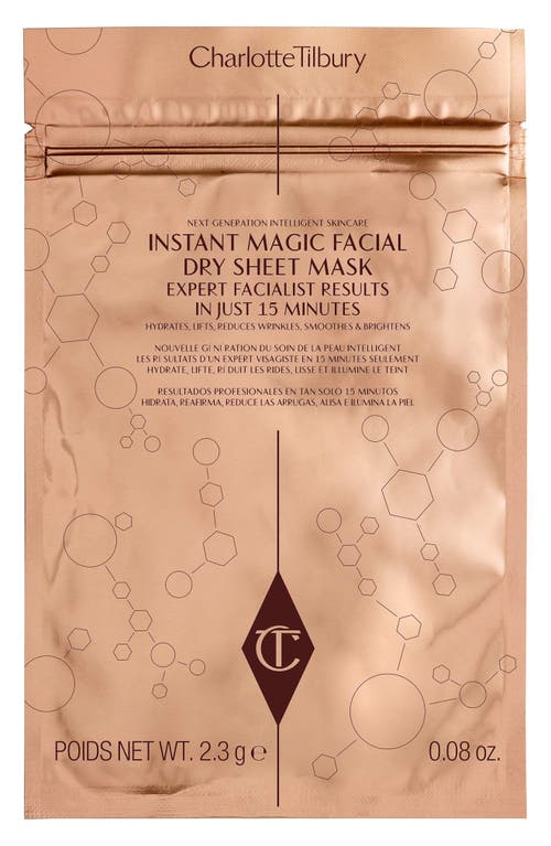 Charlotte Tilbury Instant Magic Facial Dry Sheet Mask at Nordstrom, Size 1 Count