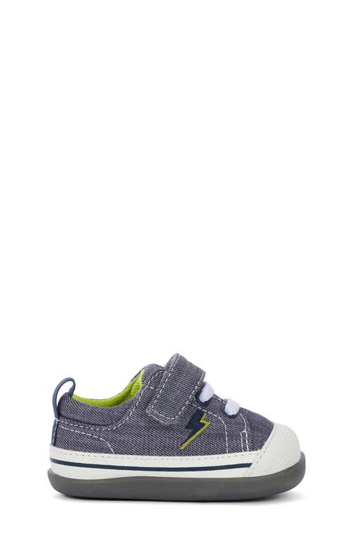 See Kai Run Stevie Ii Sneaker In Gray/lightning