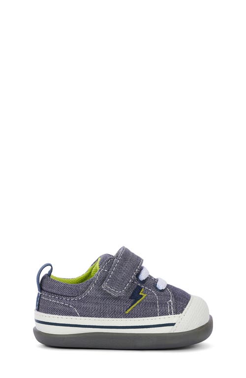 Shop See Kai Run Stevie Ii Sneaker In Gray/lightning