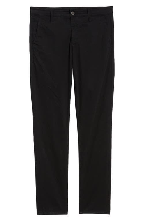 Ag Jamison Slim Straight Leg Pants In Super Black