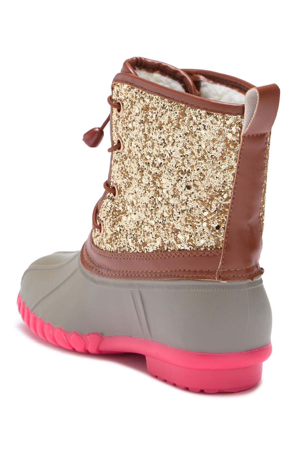 OLIVIA MILLER | OMG Glitter Duck Boot 