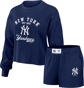 New York Yankees Nike Alternate Logo Long Sleeve T-Shirt - Navy