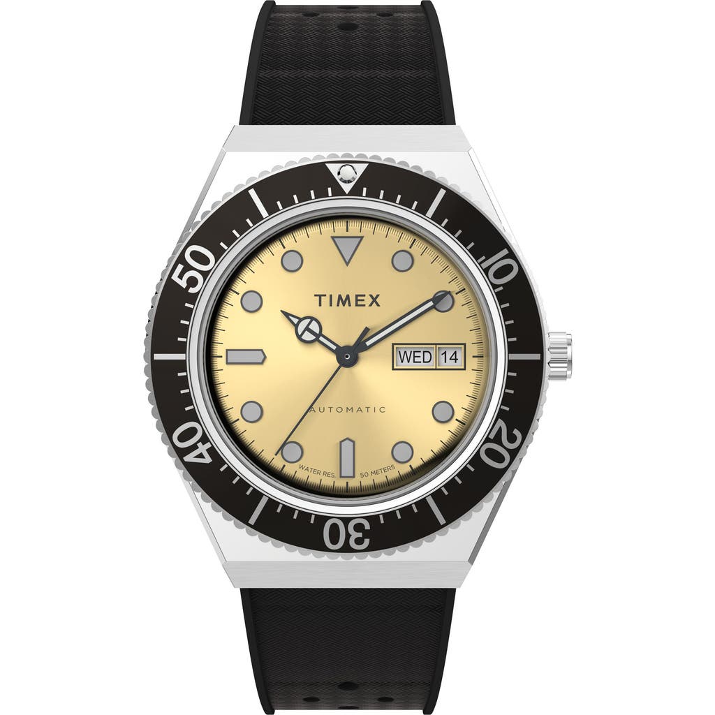 Timex M79 40mm In Stainless Steel/black