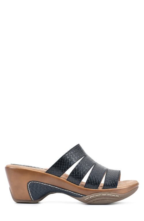 WHITE MOUNTAIN FOOTWEAR WHITE MOUNTAIN FOOTWEAR WHITE MOUNTAIN VALORA WEDGE SANDAL 