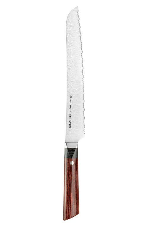 ZWILLING Bob Kramer Meiji 10-Inch Bread Knife in Stainless Steel 