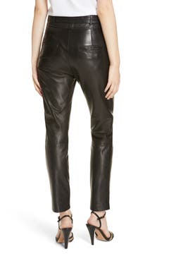 Veronica Beard Faxon Leather Pants | Nordstrom