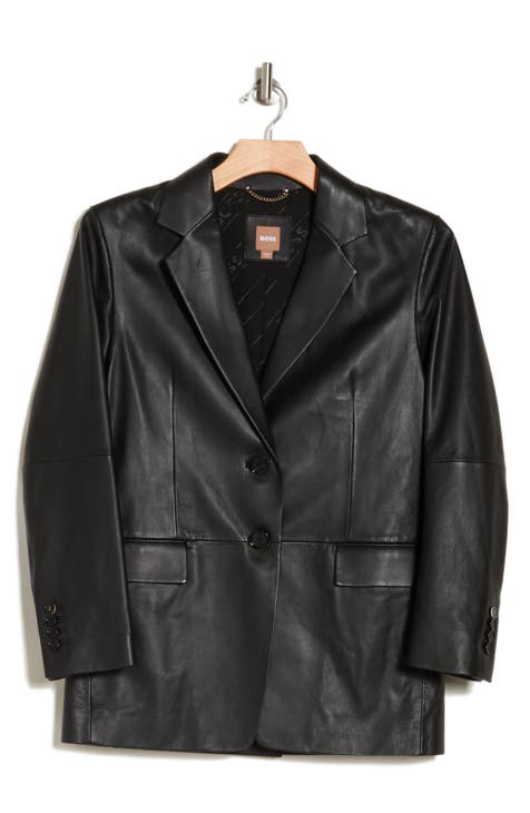 Women's Leather (Genuine) Leather & Faux Leather Jackets | Nordstrom Rack