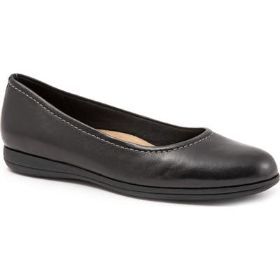 Trotters Darcey Skimmer Flat N - Black