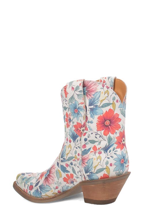 Shop Dingo Pixie Rose Western Boot In White