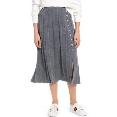 1901 Pleated Sweater Skirt