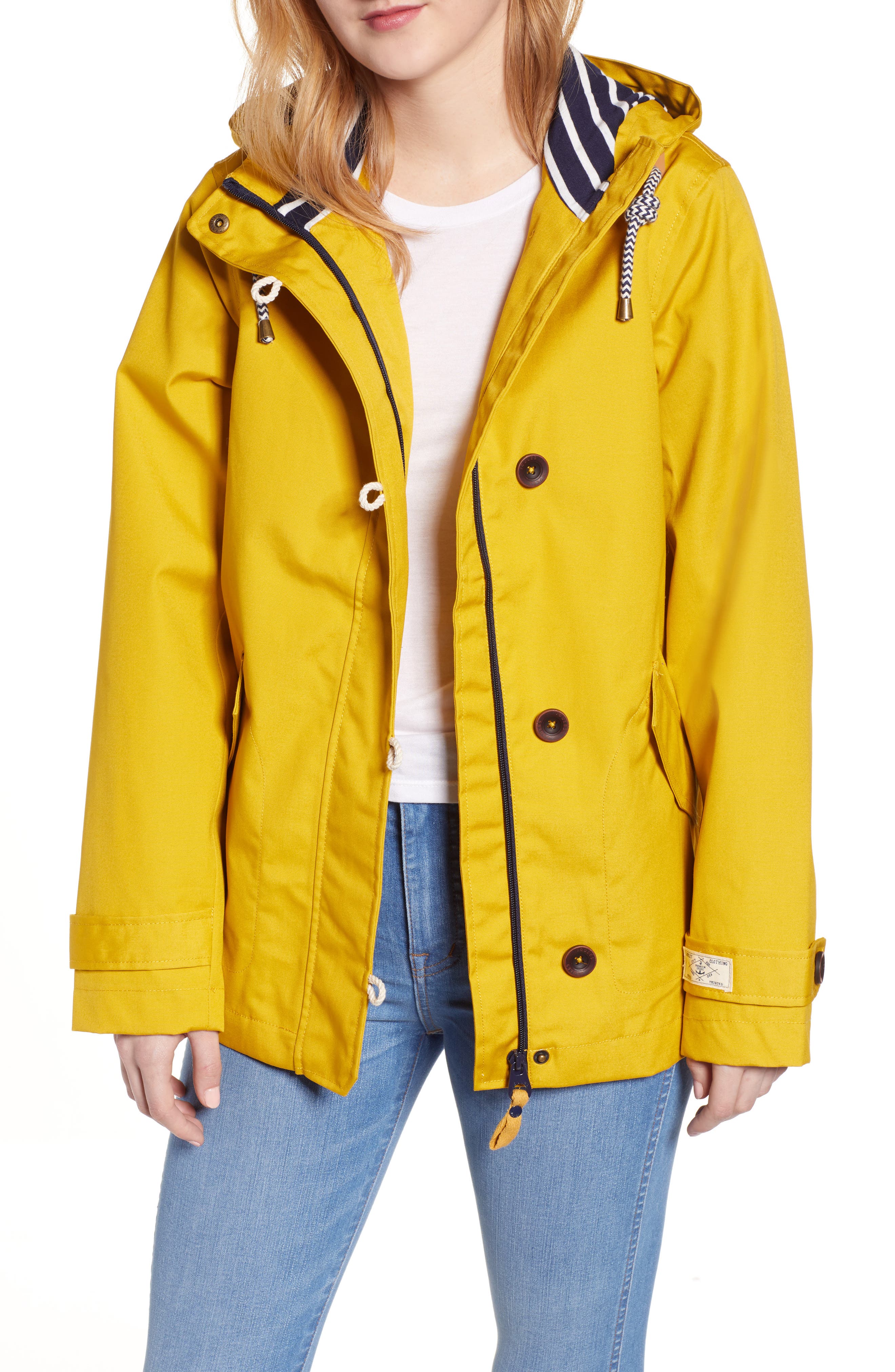 coast waterproof hooded jacket