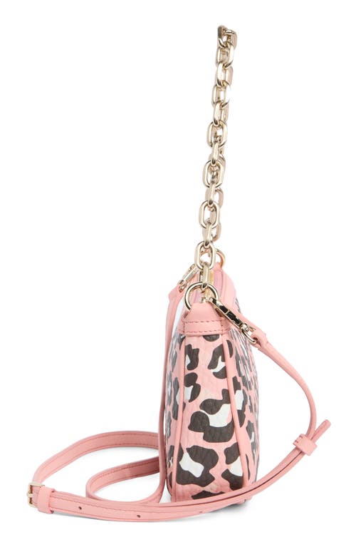 Mcm Leather Crossbody Bag In Blossom Pink Viset