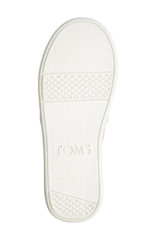 Toms Kids' Belmont Rose Crackle Foil Slip-on Sneaker In Belmont Rose Gold